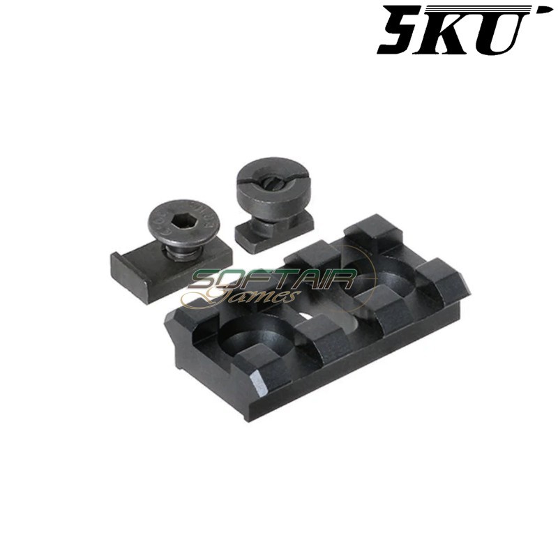 B-2L Rail Section for Zenit Rail BLACK 5KU (5ku-292-bk)