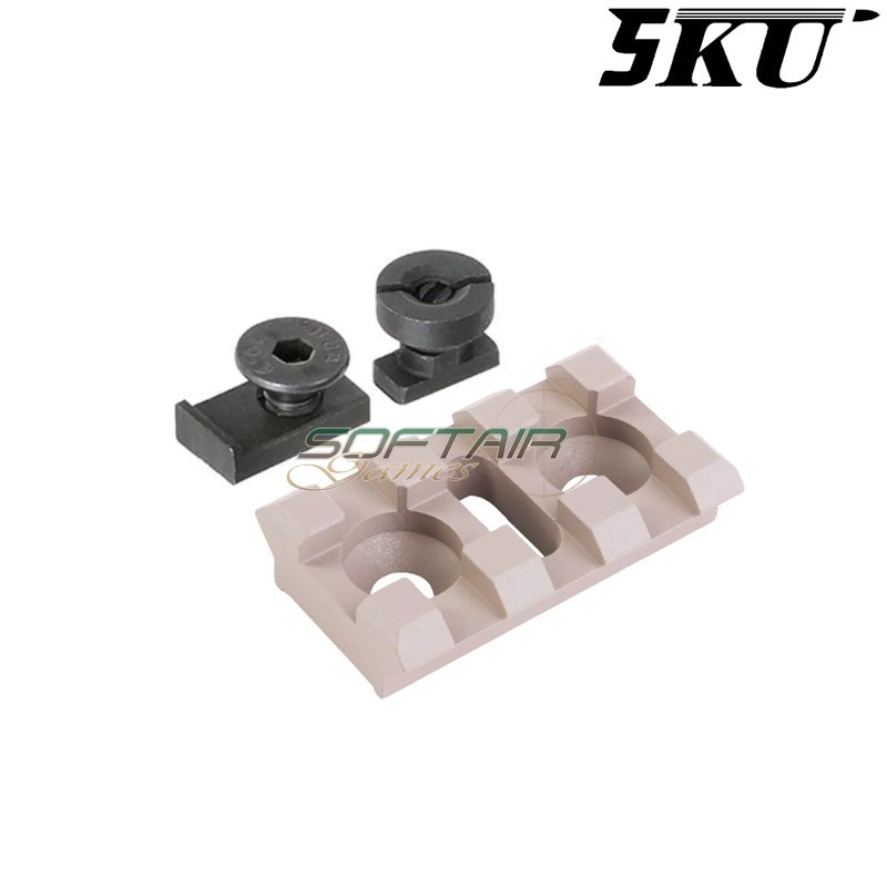 Slitta B-2L Rail per Zenit Rail TAN 5KU (5ku-292-tan)