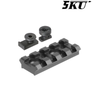 B-2 Rail Section for Zenit Rail BLACK 5KU (5ku-293-bk)