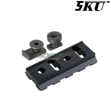 B-2 Rail Section for Zenit Rail BLACK 5KU (5ku-293-bk)