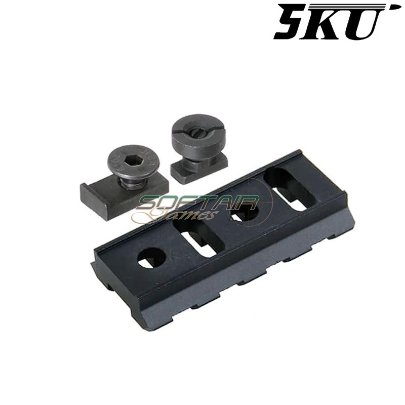B-2 Rail Section for Zenit Rail BLACK 5KU (5ku-293-bk)