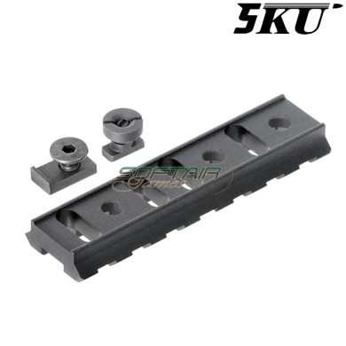 Slitta B-2U Rail per Zenit Rail BLACK 5KU (5ku-294-bk)