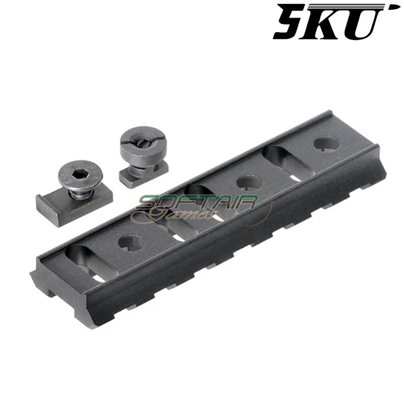Slitta B-2U Rail per Zenit Rail BLACK 5KU (5ku-294-bk)