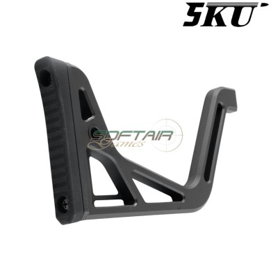 Folding Stock MCX/MPX Style with Picatinny 20mm adapter 5KU (5KU-342-BK)