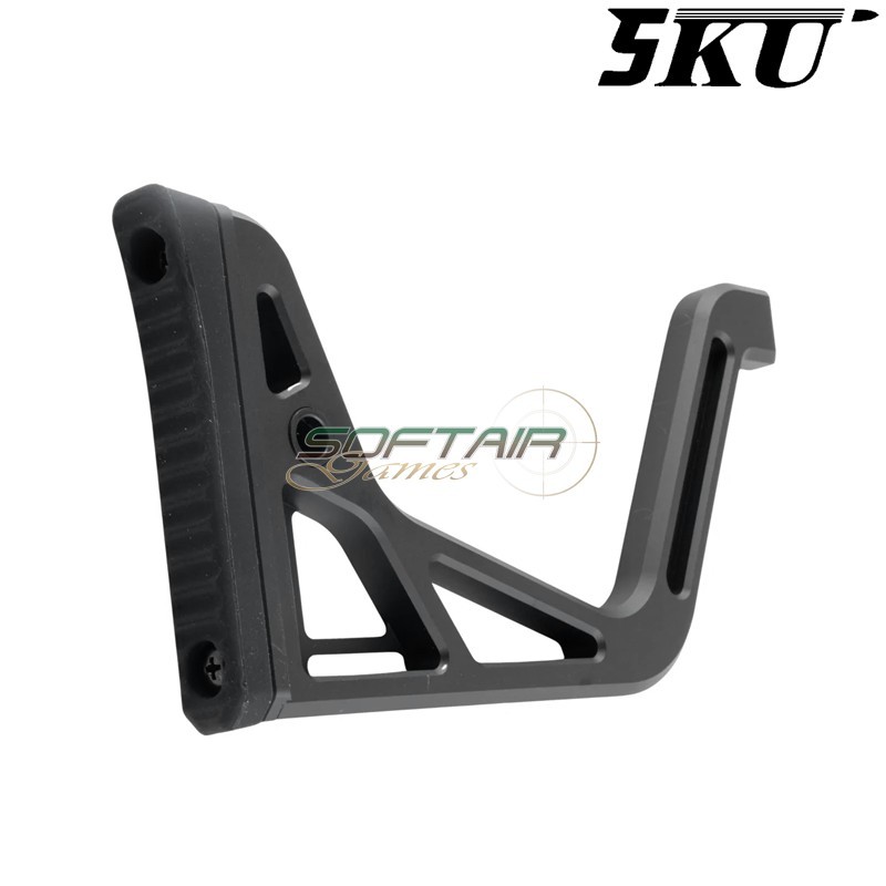 Calcio pieghevole MCX/MPX Style con adattatore 20mm Picatinny 5KU (5KU-342-BK)