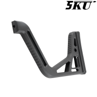 Folding Stock MCX/MPX Style with Picatinny 20mm adapter 5KU (5KU-342-BK)