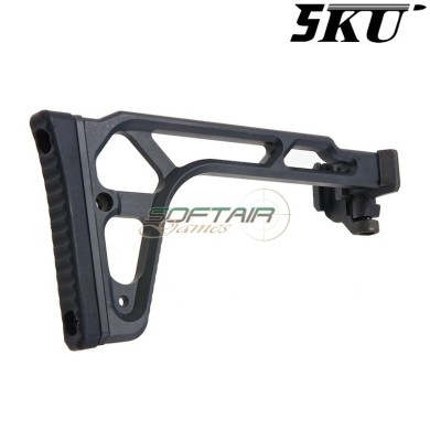 Folding Stock Rattler MCX Style with Picatinny 20mm adapter 5KU (5KU-343-BK)