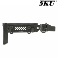 Folding Stock PT-5 for GHK AKM GBB 5KU (5KU-347)