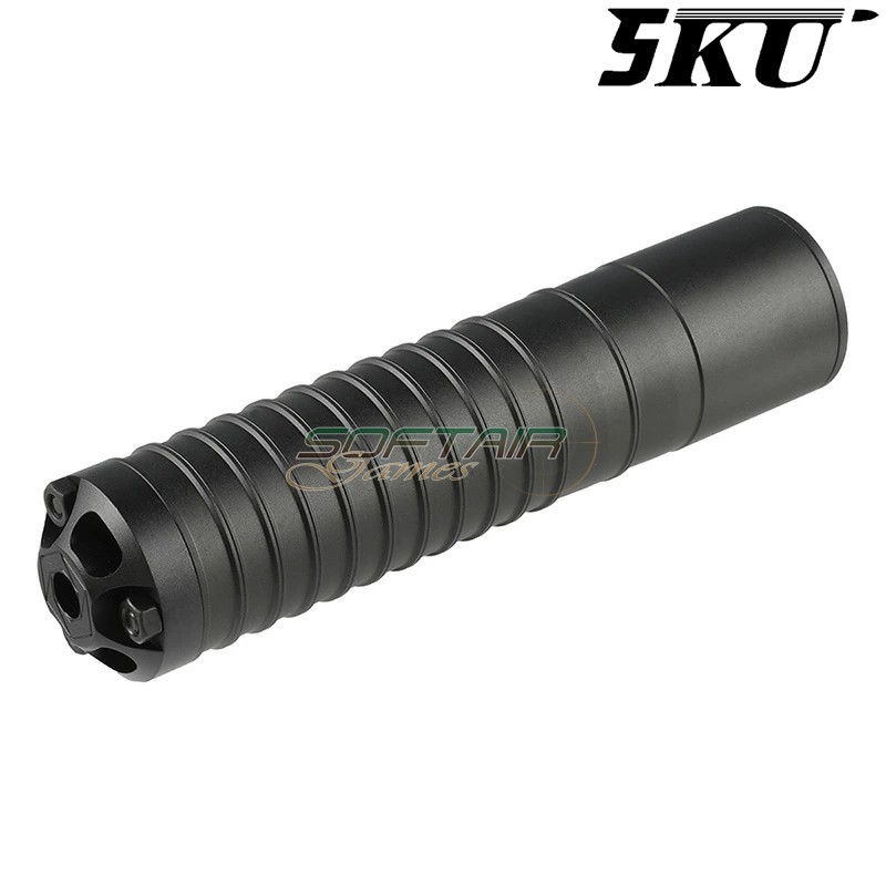 AK silencer  DTKP Style Hexagon Type 2 BLACK 5KU (5KU-355)