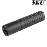 Silenziatore AK DTKP Style Hexagon Type 2 BLACK 5KU (5KU-355)