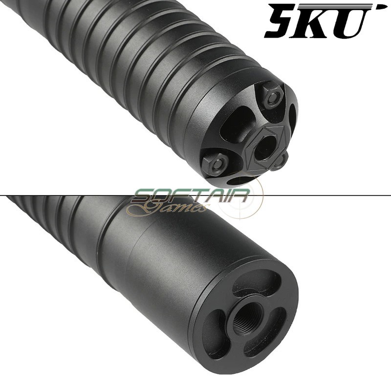 Silenziatore AK DTKP Style Hexagon Type 2 BLACK 5KU (5KU-355)
