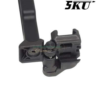 Folding Stock MCX / MPX Style with Picatinny 20mm adapter 5KU (5KU-364)