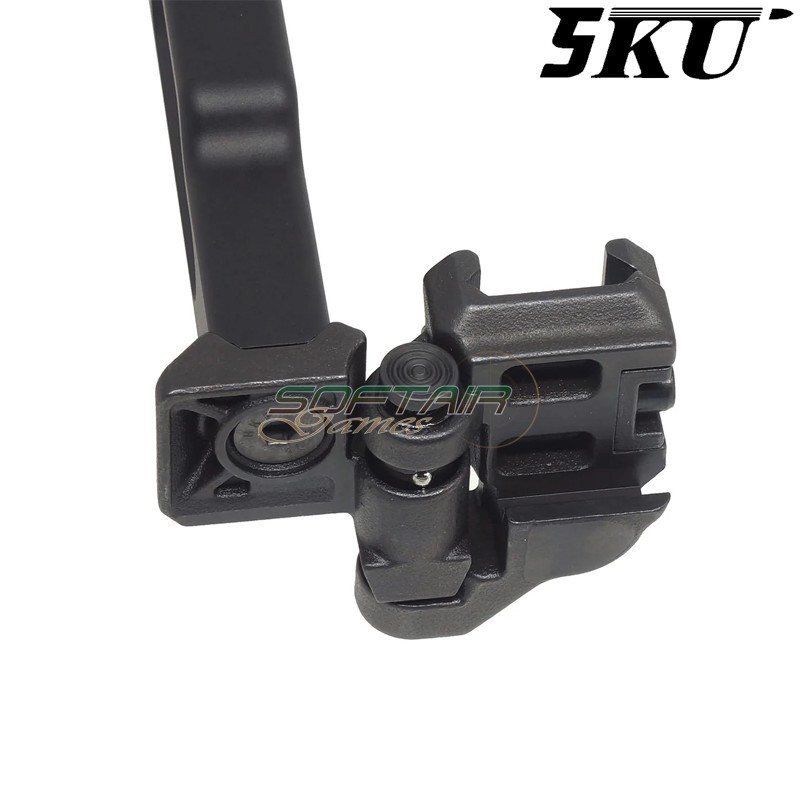 Calcio pieghevole MCX / MPX Style con adattatore 20mm Picatinny 5KU (5KU-364)