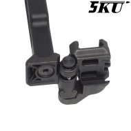 Calcio pieghevole MCX / MPX Style con adattatore 20mm Picatinny 5KU (5KU-364)