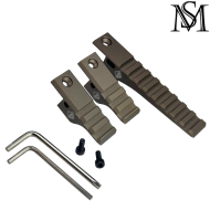 OMM PIC Mount ID Style DARK EARTH per Picatinny Mil-Sim (MS-028-DE)