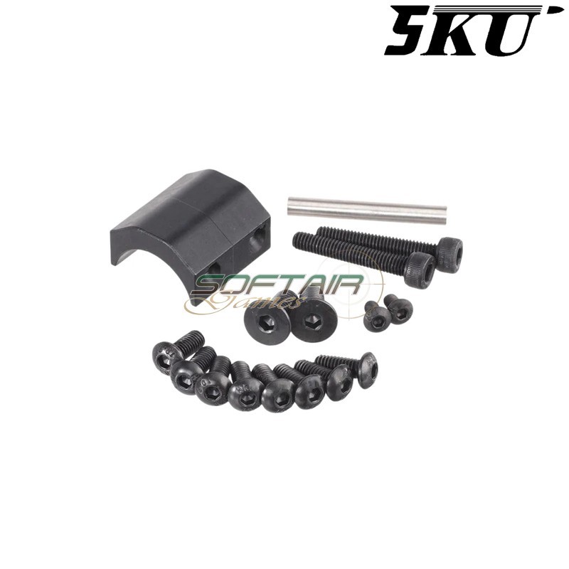 Handguard Set MK3 Monolithic BLACK for AK Cyma 5KU (5KU-368-BK)