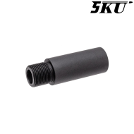 Outer Barrel Extension 1.5" for 14mm CCW 5KU (5KU-377)