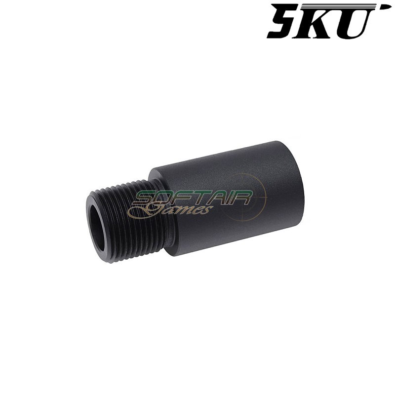 Outer Barrel Extension 1.0" for 14mm CCW 5KU (5KU-387)