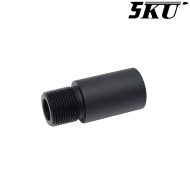 Outer Barrel Extension 1.5" for 14mm CCW 5KU (5KU-377)