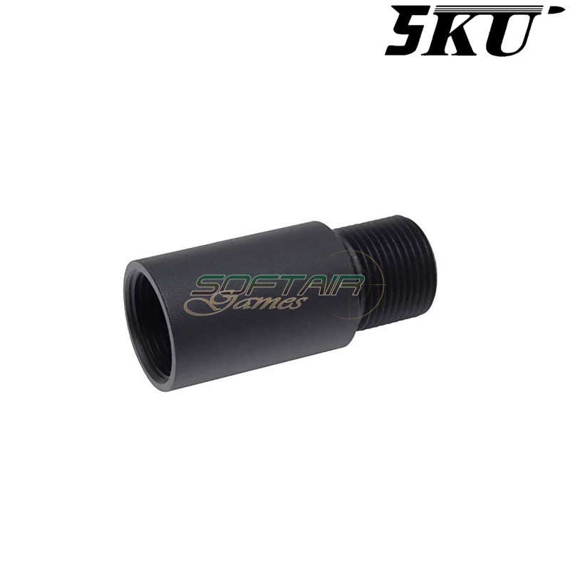 Outer Barrel Extension 1.0" for 14mm CCW 5KU (5KU-387)