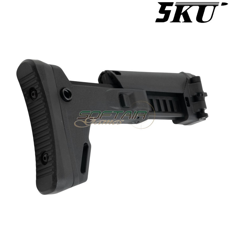 Adjustable Folding Stock ACR Style for Cyma MP5K Black 5KU (5KU-391-BK)