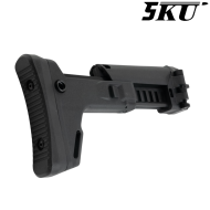 Adjustable Folding Stock ACR Style for Cyma MP5K Black 5KU (5KU-391-BK)