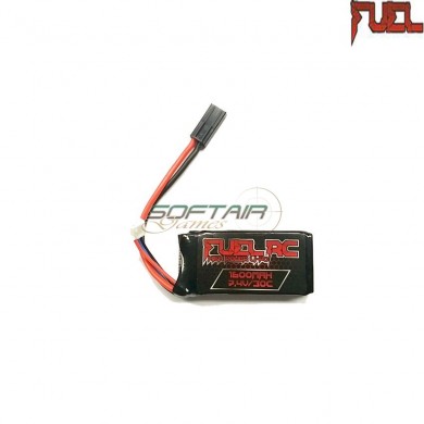 Lipo battery tamiya 7.4x1600 30c peq type fuel rc (fl-7.4x1600a)