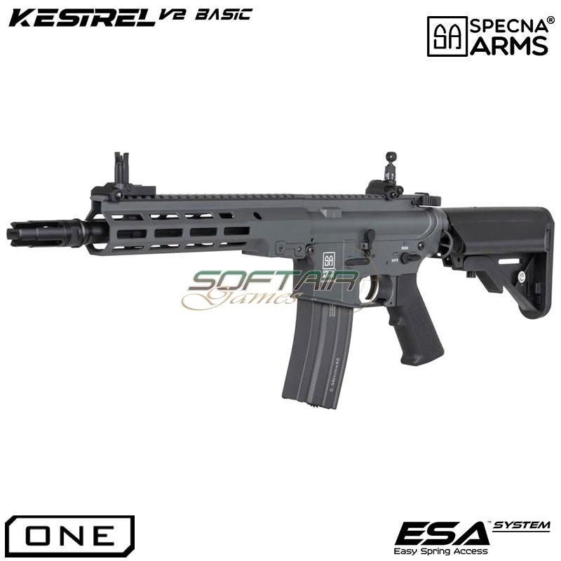 Fucile Elettrico sa-a33 one kestrel etu chaos grey Specna Arms  (spe-01-043420)