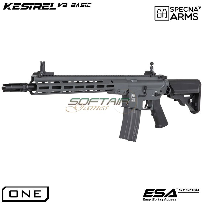 Fucile Elettrico sa-a34 One Kestrel etu Chaos Grey Specna Arms (spe-01-043421)