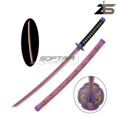 Ornamental Katana with LED LIGHTING Bamboo version ZSwords (zs665gdwd-ls)