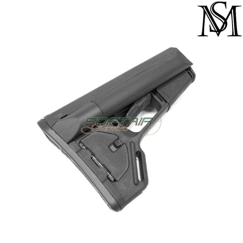 Stock Carbine style Black for M4 Mil-Sim Series (MS-169-BK)