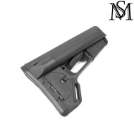Stock Carbine style Black for M4 Mil-Sim Series (MS-169-BK)
