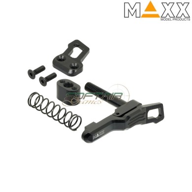 Sgancio caricatore M4 MTW Black STYLE B CNC Aluminum advanced Maxx Model (mx-mar010sbb)