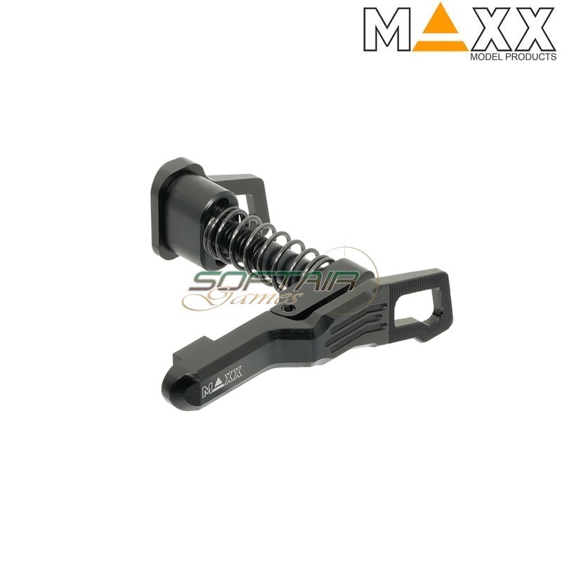 Magazine release M4 MTW Black STYLE B CNC Aluminum advanced Maxx Model (mx-mar010sbb)