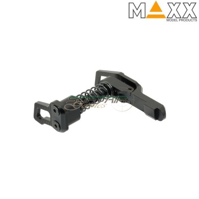 Magazine release M4 MTW Black STYLE B CNC Aluminum advanced Maxx Model (mx-mar010sbb)