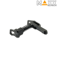 Sgancio caricatore M4 MTW Black STYLE B CNC Aluminum advanced Maxx Model (mx-mar010sbb)