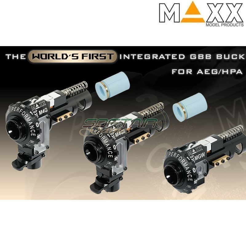 CNC Hop-up Chamber MGW per MTW nuova versione GBB Maxx Model  (MX-HOP020MGW)