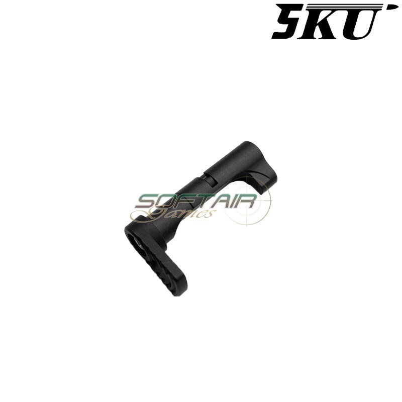 Sgancio Caricatore in Alluminio IPSC Tipo 2 per serie Tokyo Marui HI-CAPA GBB Nero 5KU (GB-515-BK)