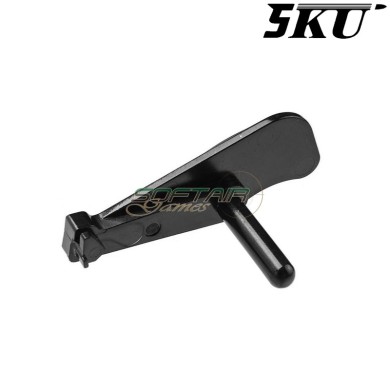 Slide Stop with Thumb Rest For Marui Hi Capa GBB BLACK 5KU (GB-524-BK)