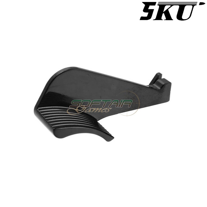 Leva Hold Open NERO con Poggiadito 5KU (GB-524-BK)