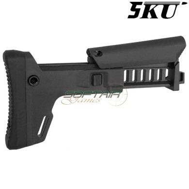 Folding Stock ACR style for Elettric Rifle AK Black 5KU (5KU-369-BK)