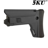 Folding Stock ACR style for Elettric Rifle AK Black 5KU (5KU-369-BK)