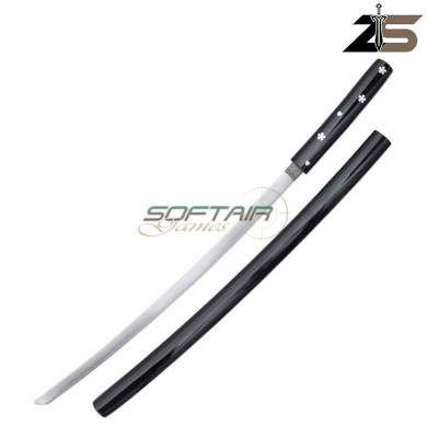Ornamental Katana with Steel Blade O-Ren Ishii Sword ZSwords(zs538bk-2)
