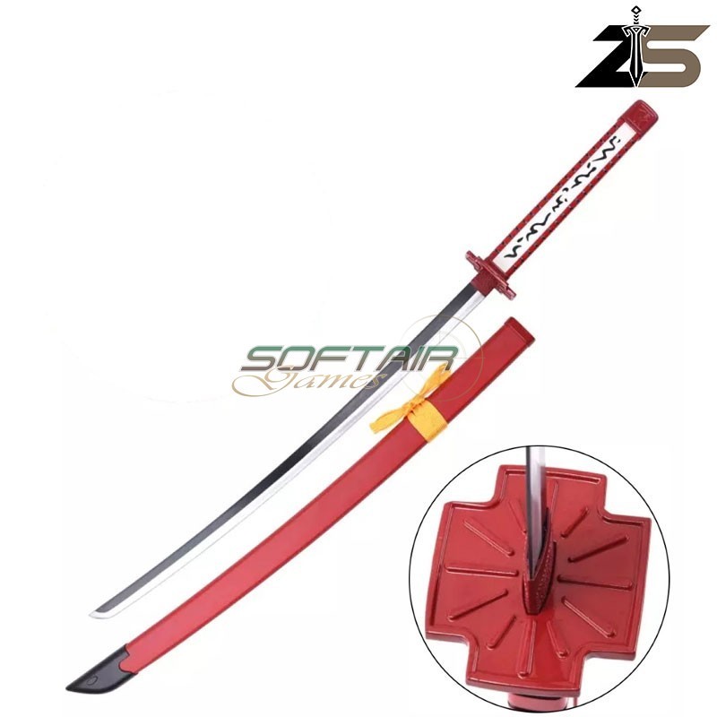Ornamental Katana with Steel Blade Murasame Akame ga Kill! ZSwords (zs573)