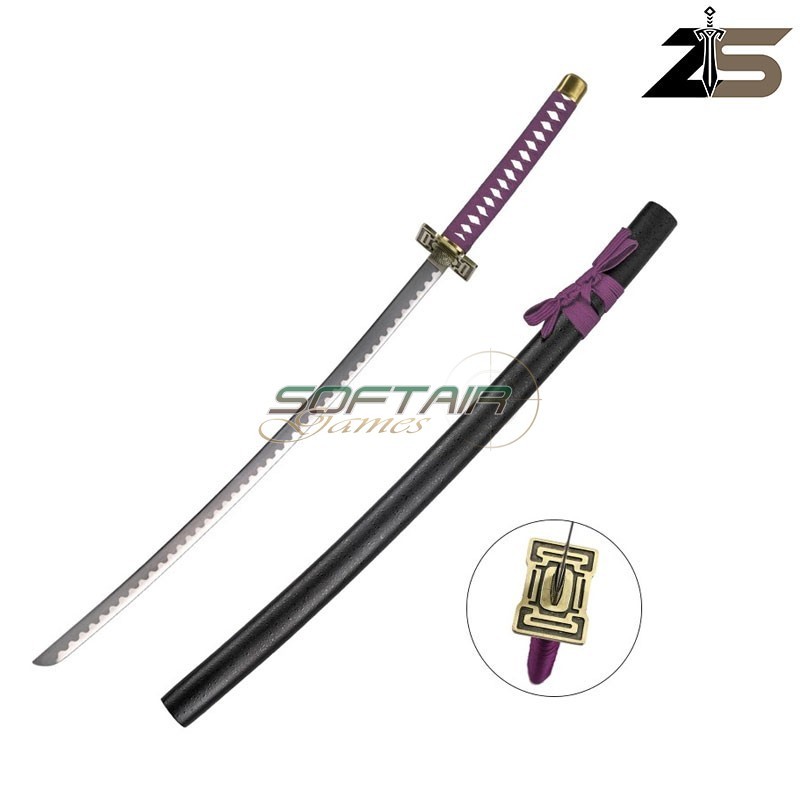 Ornamental Katana with Steel Blade Sakanade Hirako Shinji ZSwords (zs576)