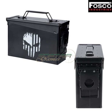 Cassetta Porta Munizioni/utility Ammo Cal. 30 mm PUNISH SKULL (465303)