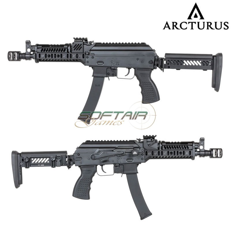Mitraglietta PP-19-01 Vityaz ZTAC SP1 CQB FE™ Arcturus - Nera (ARCT011) Mitraglietta PP-19-01 Vityaz ZTAC SP1 CQB FE™ Arcturus - Nera (ARCT011)