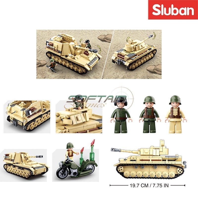 Carro Armato Tedesco Grande Sluban (M38-B0693)