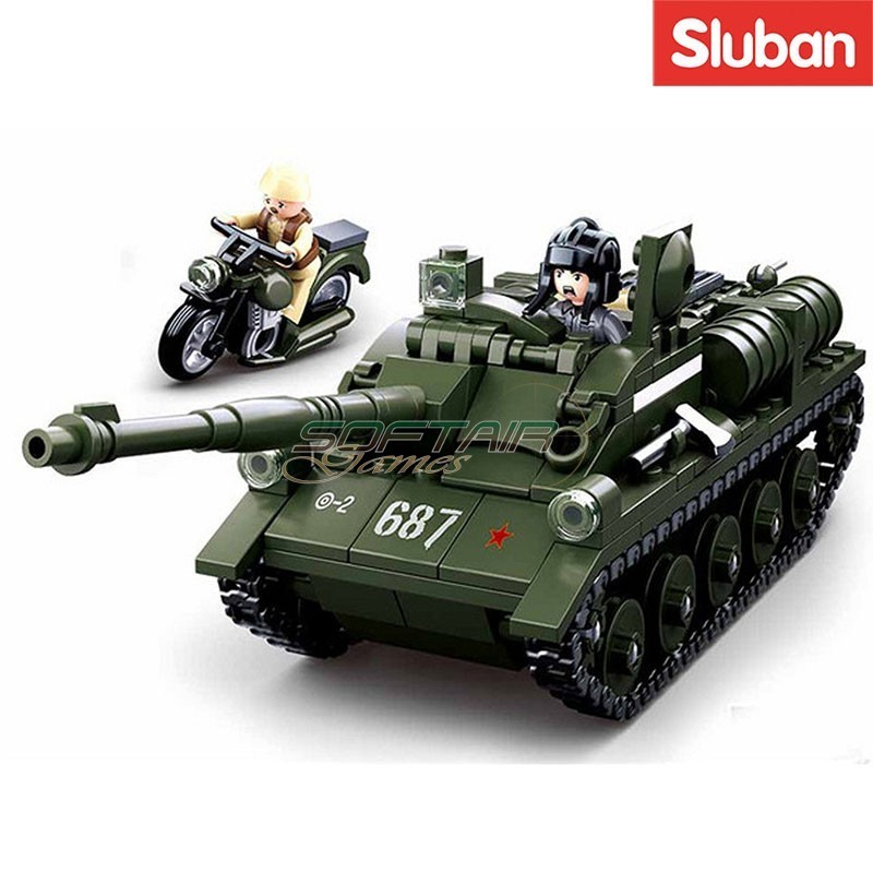 WWII Tank Destroyer Sluban (M38‑B0687)
