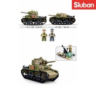 Medium Italian Tank 2in1 Sluban (M38-B0711)